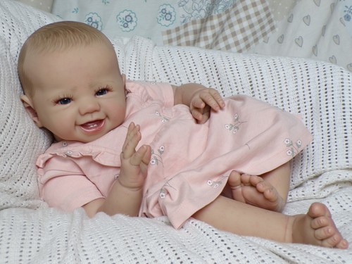Reborn baby girl doll kenzi - baby,