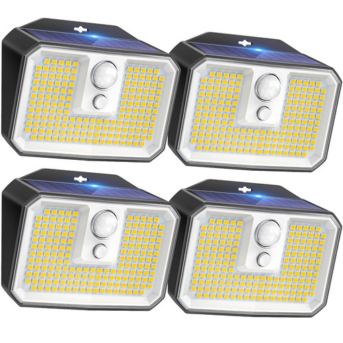 Solar power motion sensor wall - solar,