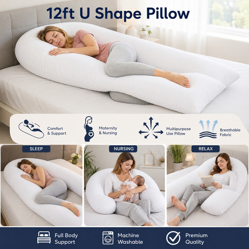 12ft comfort big pillow full - comfort,
