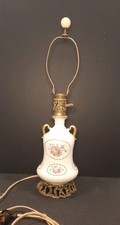 Vtg NWY Shabby Chic Lamp W/