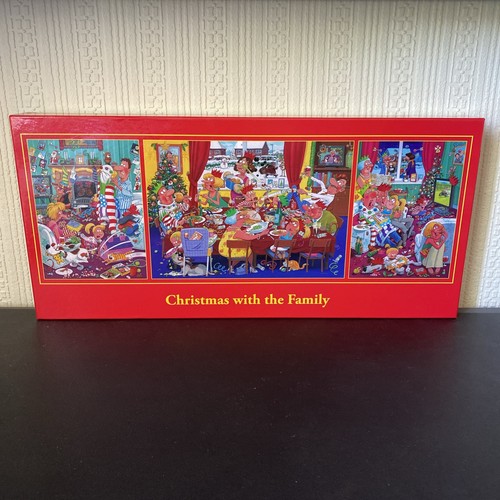 Christmas with the family - with,