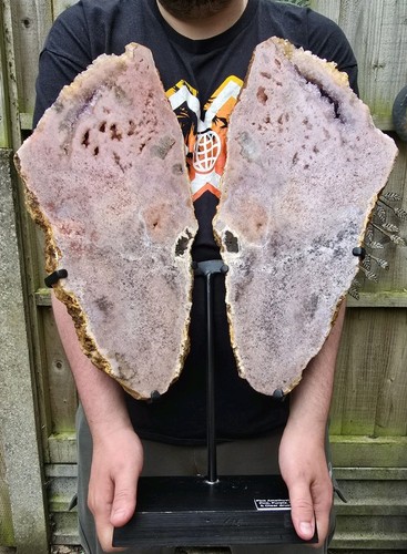 Giant pink amethyst - pink, crystal