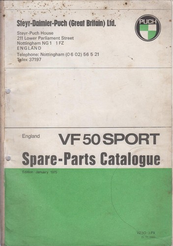 Puch vf50 sport original - vf50,