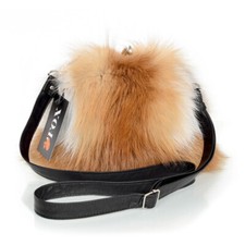 Genuine Red Fox Fur Bag NEW