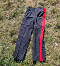 50mm red stripe No1 Trousers Blue British Army Scarlet Dress Uniform No 1