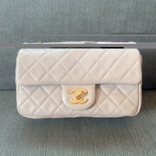 Chanel mini flap gold crush - , in