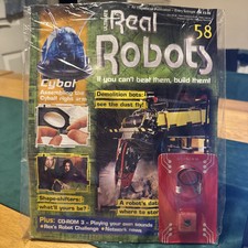 ULTIMATE REAL ROBOTS 58 Cybot With Parts