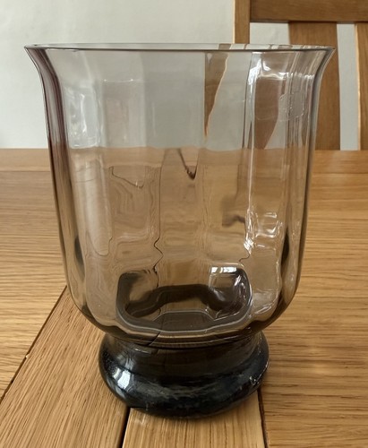 Glass vase black - glass,