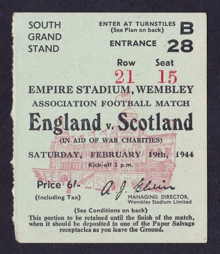 England scotland 1944 - england,