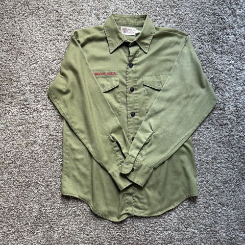 Vintage long sleeved - long, green