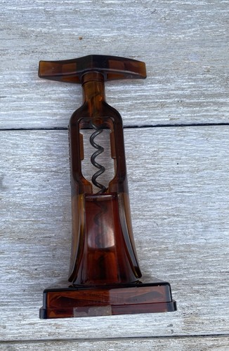 Vintage screwpull amber - vintage,