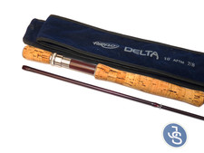 Airflo Delta 10' 2 pce carbon fly rod #7/8 trout sea trout and salmon, 389