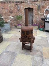 Outdoor Log Burner Vw Camper Wood Fire Split Screen Bus Fire Pit 