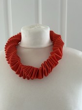 Cos orange coral ribbon