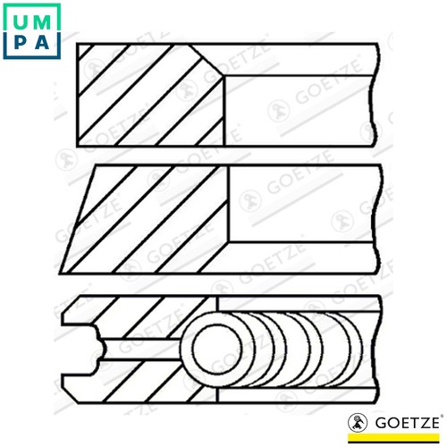 Piston ring kit - ring,
