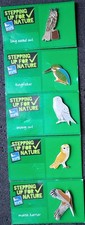 RSPB Pin Badge 5 X Stepping up for nature badges