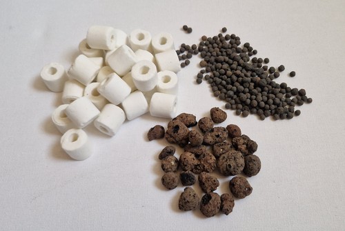 Ceramic bio rings balls mini - ceramic,