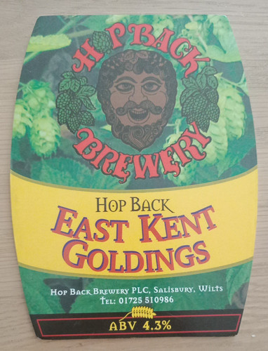 Hop back brewery east - hop, kent
