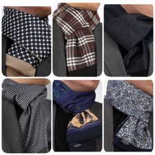 Designer Paisley Scarf Wool