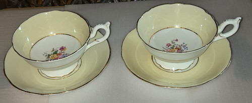 Antique coalport fine bone - 2,