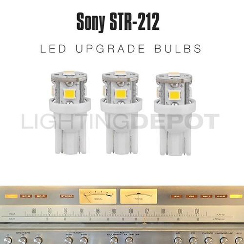 3pcs sony str - str-212, vintage