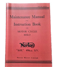 Norton 16h 490cc solo - 16h,