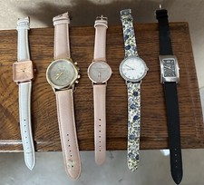 5 Ladies Watches Incl. Rodier, Geneva Platinum, Guy Laroche, Unbranded, DKNY