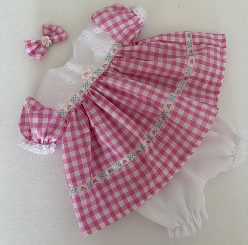 Dolls clothes 16 pink - 14", 15"