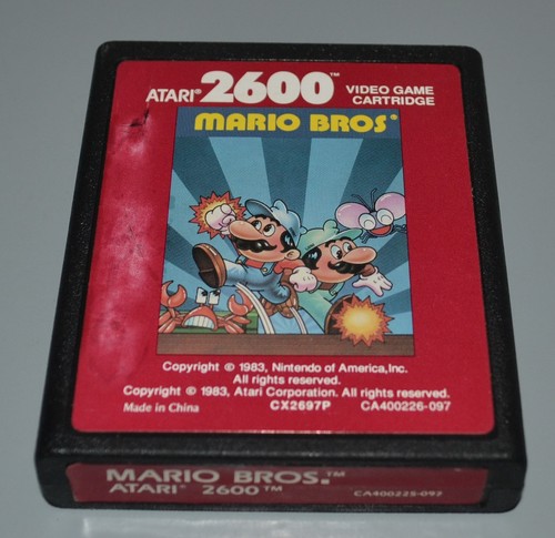 Atari 2600 7800 mario bros - 7800,