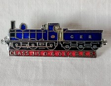 Vintage Enamel Railway Badge