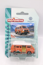 Majorette 1/64 Scale Volkswagen T3 Camper Diecast Model Vehicle On Blister VGC