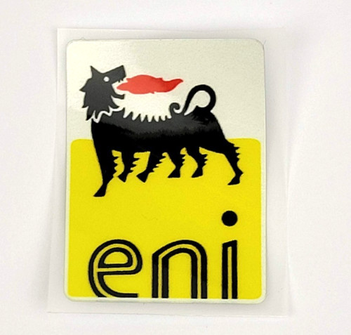 Eni agip racing decal - agip, sticker