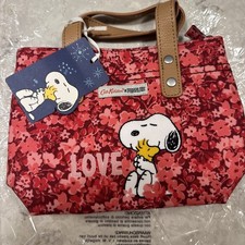 Cath Kidston Snoopy Love Woodstock Bag Mini Bag With Inner Removable Bag New 