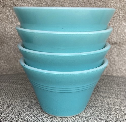 Pyrex sprayware custard cups - pyrex,