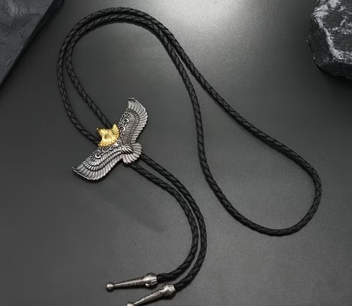 Cowboy boot neck - boot, tie