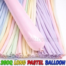 Pastel Long Modelling Balloons