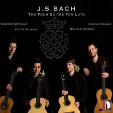 Bach The four suites for lute CD - Like New