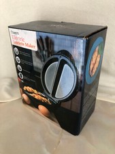 Savisto Non-Stick Electric Double Omelette Maker Black (Boxed with Instructions)