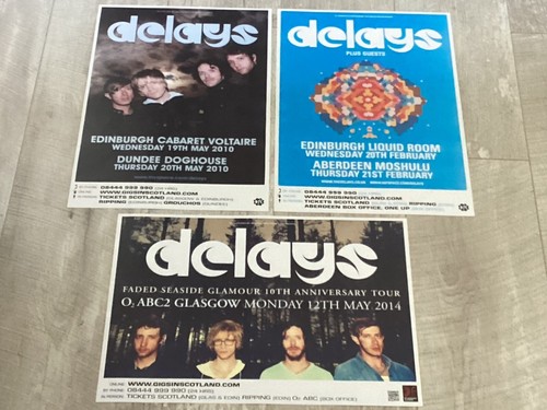 Delays concert posters - posters,
