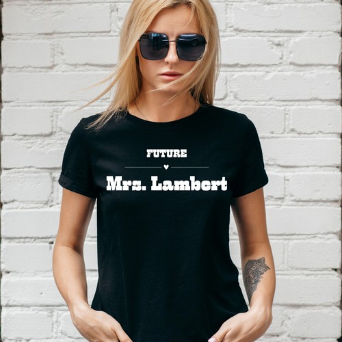 Future mrs lambert shirt - mrs, t-shirt