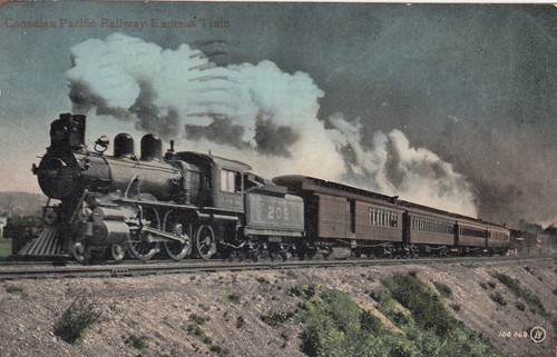 Postcard canadian steam - postcard,