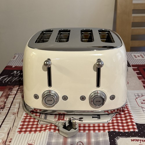 Smeg tsf03bluk slice toaster - 4-slice,