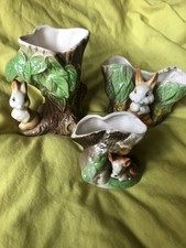 Withernsea Eastgate Fauna Pottery X 3 Pieces