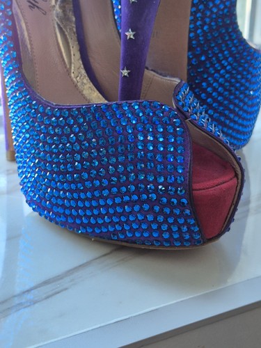 Aruna seth blue purple - aruna, &