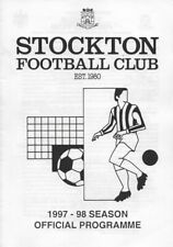 97/98 STOCKTON v JARROW ROOFING BOLDON CA (DISSOLVED) NORTHERN LEAGUE DIV 1 MINT