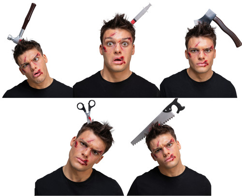 Halloween weapon headband - weapon,