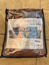 Brown Sofa SlipCover (3 Seats Sofa) 1 Piece (Coffee Colour)