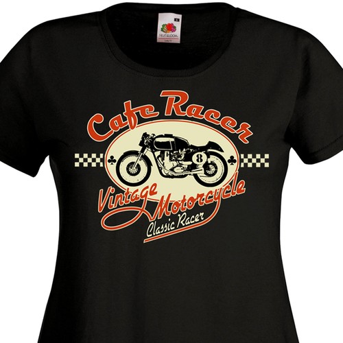 Women cafe racer vintage - women's,