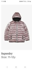 girls reversible superdry winter coat