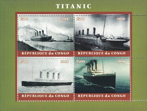 Titanic 2018 mnh - mnh, stamp